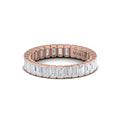 14kt Rose Gold Diamond Eternity Wedding Band