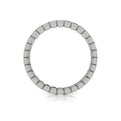 14K White Gold 3.0ctw Diamond Eternity Wedding Band