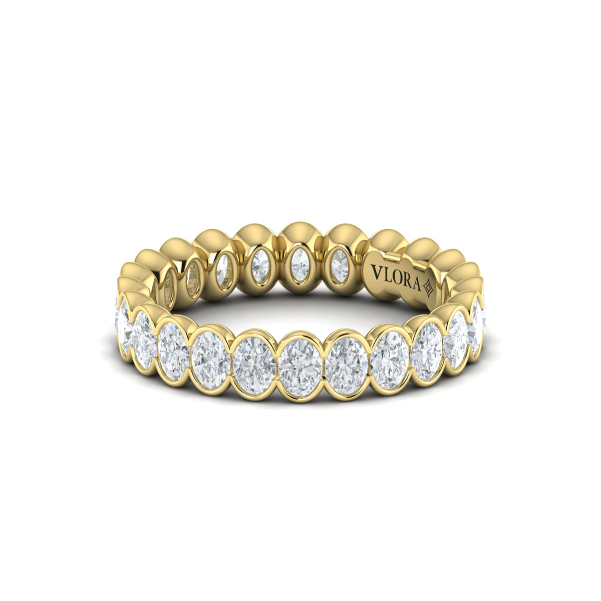 14kt Yellow Gold 2.4ctw Diamond Womens Eternity Band