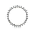 14K White Gold 0.96ct Diamond Eternity Wedding Band