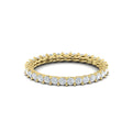 14kt Yellow Gold 0.96ctw Diamond Womens Eternity Band