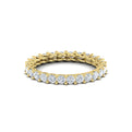 14kt Yellow Gold 1.43ctw Diamond Eternity Wedding Band