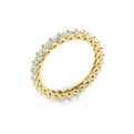 14kt Yellow Gold 1.43ctw Diamond Eternity Wedding Band