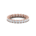 18kt Rose Gold Diamond Eternity Wedding Band