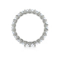 14K White Gold 1.98ct Diamond Eternity Wedding Band