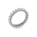 14K White Gold 1.98ct Diamond Eternity Wedding Band