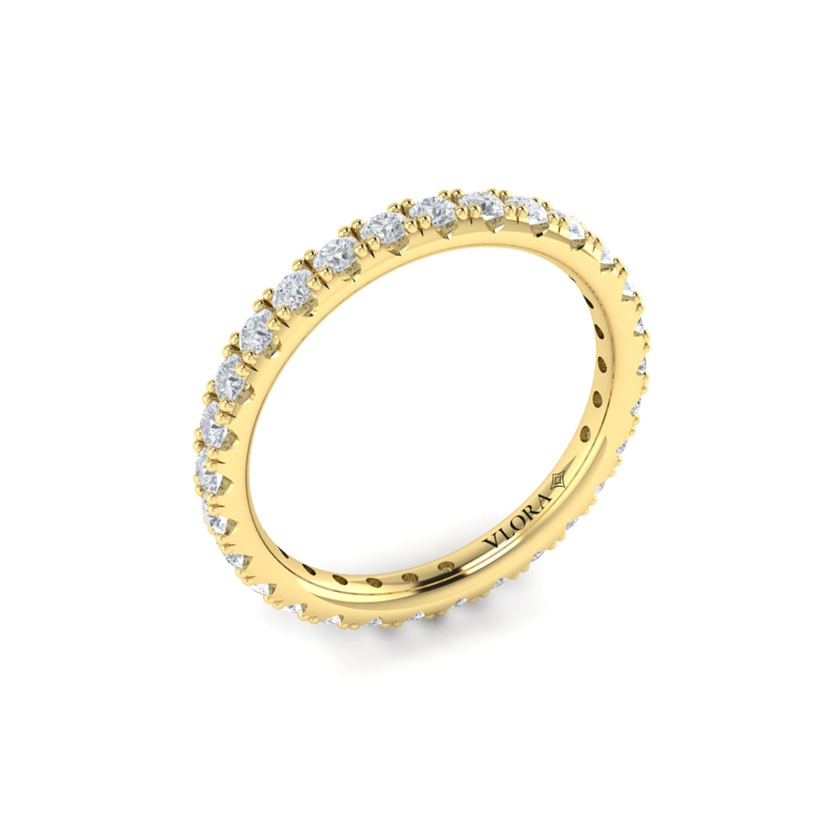 14kt Yellow Gold 1ct Diamond Eternity Band