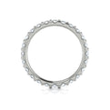 14K White Gold 1.37ctw Diamond Eternity Wedding Band