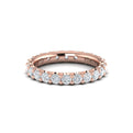 18kt Rose Gold 1.98ctw Diamond Eternity Wedding Band