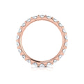 18kt Rose Gold 1.98ctw Diamond Eternity Wedding Band