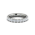 14K White Gold 2.52ctw Diamond Eternity Wedding Band
