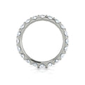 14K White Gold 2.52ctw Diamond Eternity Wedding Band
