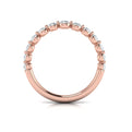 14kt Rose Gold Diamond Stackable Wedding Band
