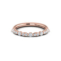 14kt Rose Gold Diamond Stackable Wedding Band