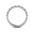 14K White Gold Diamond Stackable Wedding Band