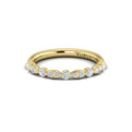 14kt Yellow Gold Diamond Stackable Womens Wedding Band