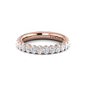 14kt Rose Gold Diamond Stackable Wedding Band