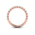 14kt Rose Gold Diamond Stackable Wedding Band