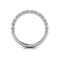 14K White Gold Diamond Stackable Wedding Band