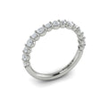 14K White Gold Diamond Stackable Wedding Band