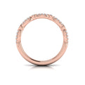 14kt Rose Gold Diamond Stackable Wedding Band