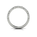 14K White Gold Diamond Stackable Wedding Band