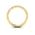 14kt Yellow Gold Diamond Stackable Wedding Band