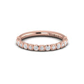 18kt Rose Gold Diamond Stackable Wedding Band for Women