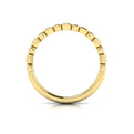14kt Yellow Gold Diamond Stackable Wedding Band