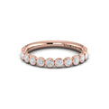 14kt Rose Gold Diamond Stackable Wedding Band
