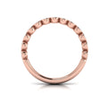 14kt Rose Gold Diamond Stackable Wedding Band