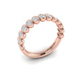 14kt Rose Gold Diamond Stackable Wedding Band