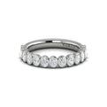14K White Gold Diamond Stackable Wedding Band