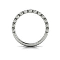 14K White Gold Diamond Stackable Wedding Band
