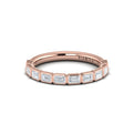 18kt Rose Gold Diamond Stackable Wedding Band
