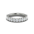 14K White Gold Diamond Stackable Wedding Band