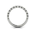 14K White Gold Diamond Stackable Wedding Band