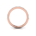 14kt Rose Gold Diamond Stackable Wedding Band