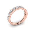 14kt Rose Gold Diamond Stackable Wedding Band
