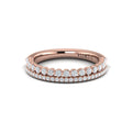14kt Rose Gold Diamond Stackable Wedding Band