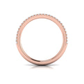 14kt Rose Gold Diamond Stackable Wedding Band