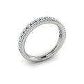 14K White Gold Diamond Stackable Wedding Band