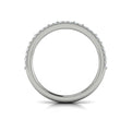 14K White Gold Diamond Stackable Wedding Band
