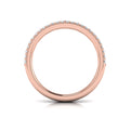 14kt Rose Gold Diamond Stackable Wedding Band
