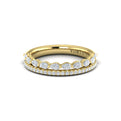 14kt Yellow Gold 0.68ct Diamond Stackable Wedding Band