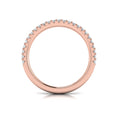 14kt Rose Gold Diamond Stackable Wedding Band