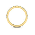 14kt Yellow Gold Diamond Stackable Wedding Band