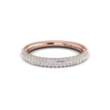14kt Rose Gold Diamond Stackable Wedding Band