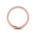 14kt Rose Gold Diamond Stackable Wedding Band
