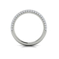 14K White Gold Diamond Stackable Wedding Band